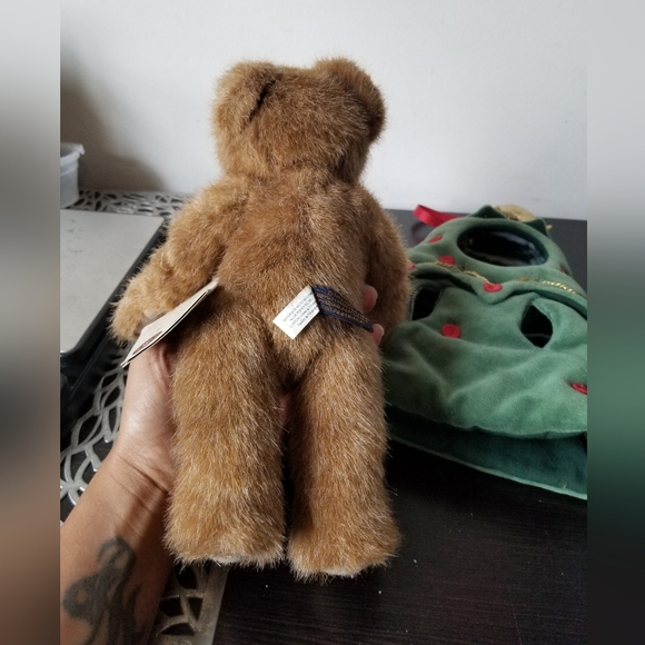 2004 Boyd’s Bear Best Dressed 10” Tall Frazier In Christmas Tree Costume W/Tags. - Picture 10 of 16